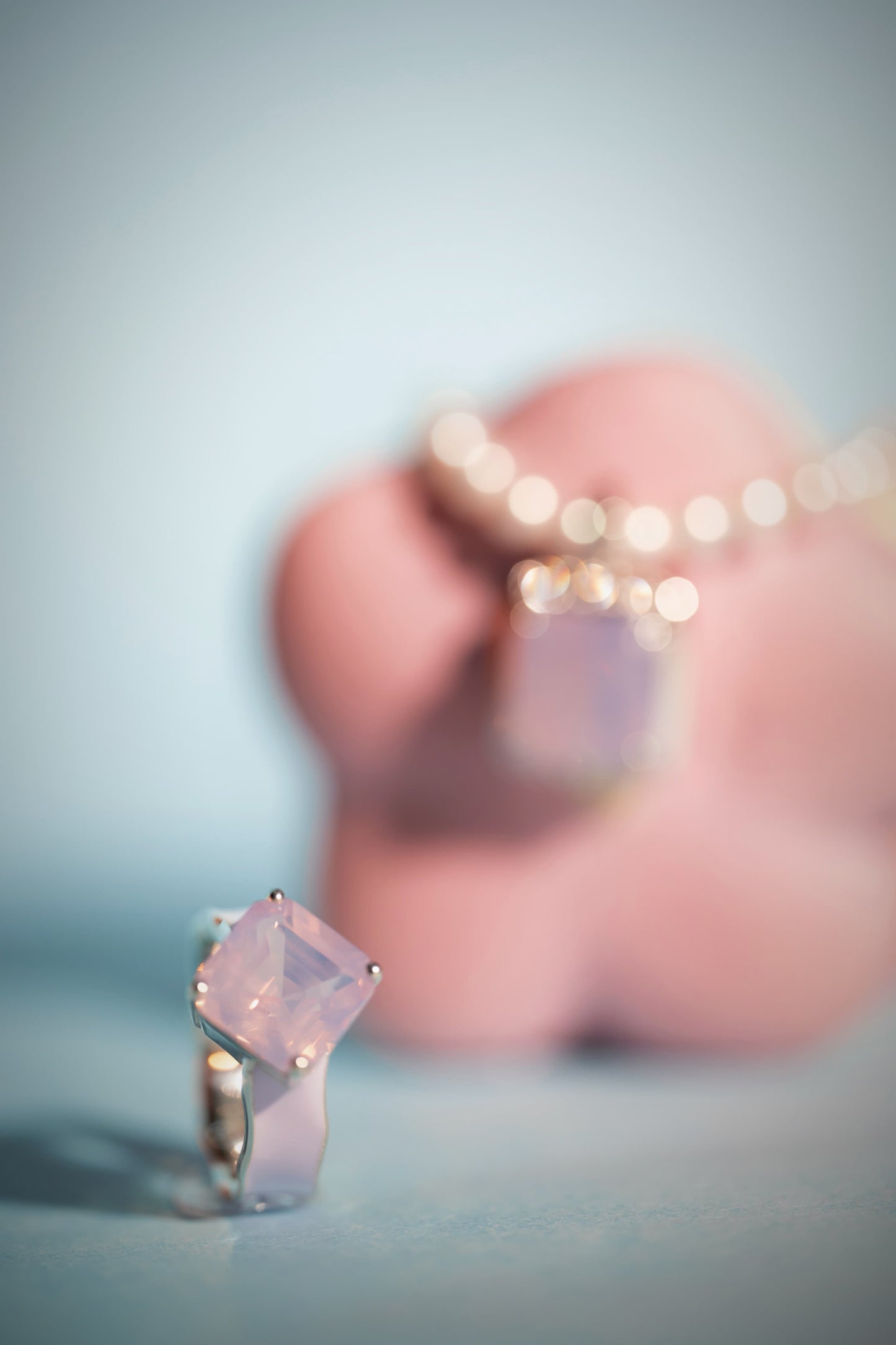 Purple Rhyme - Lavender Enamel Ring