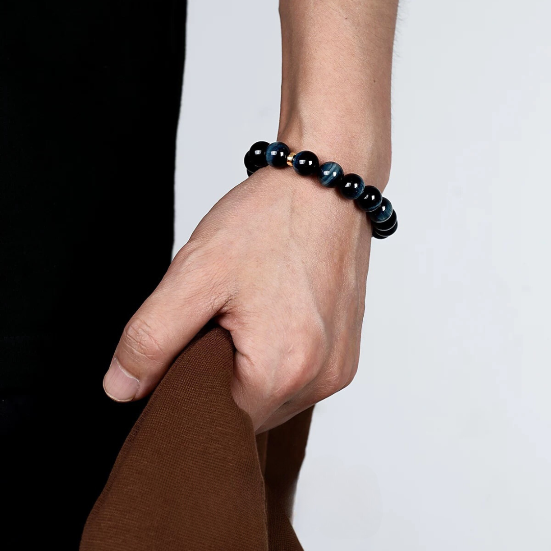 Blue Tiger's Eye Bracelet