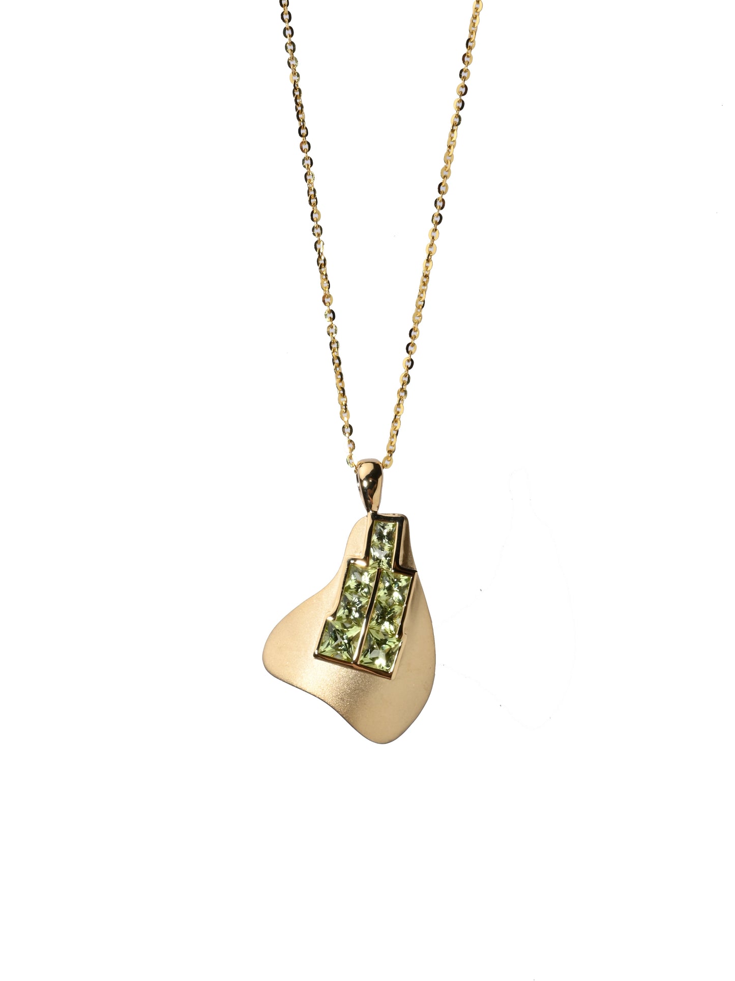 Midsummer - 18K Gold Peridot Necklace