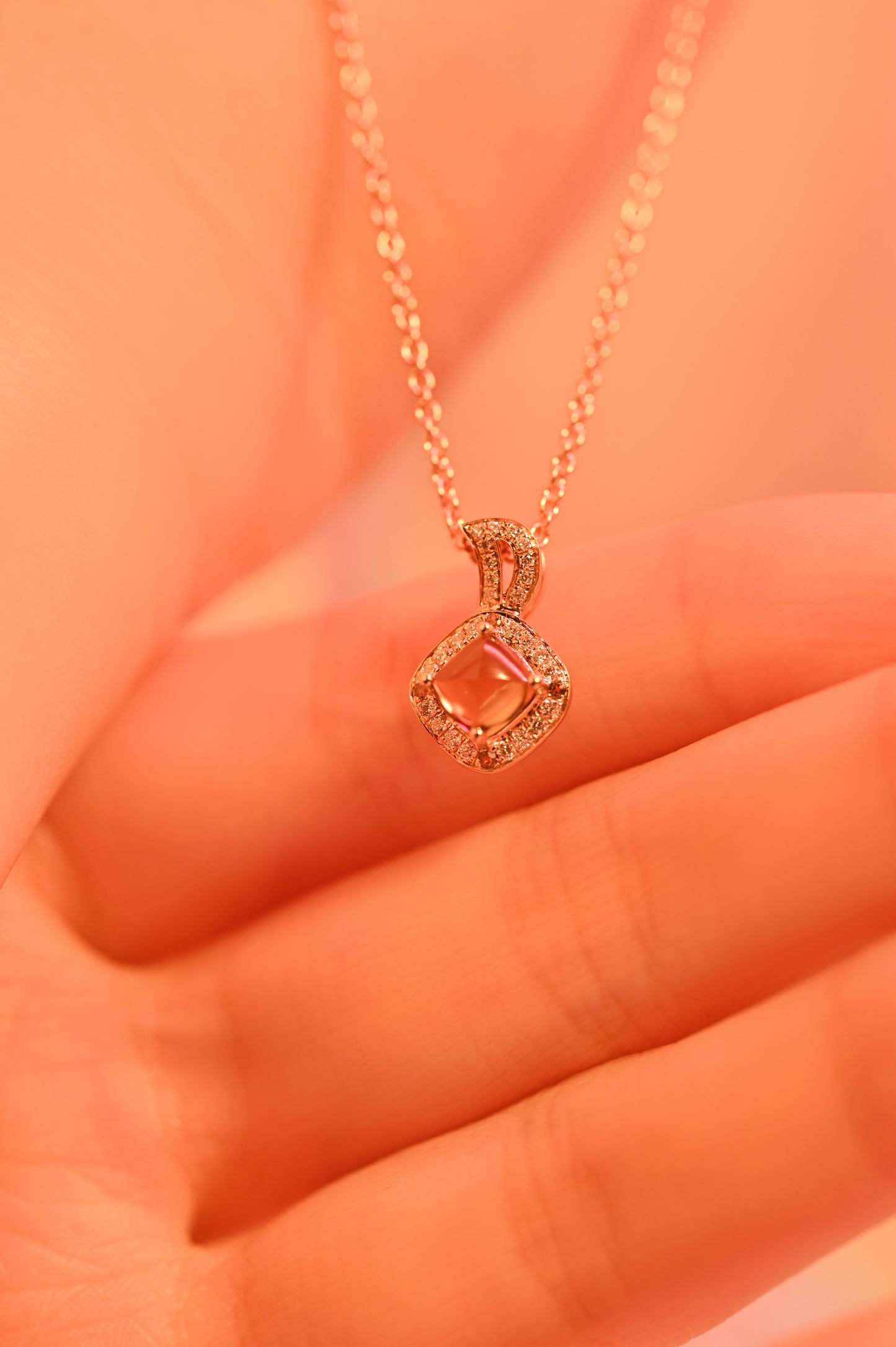 Dan|18K Gold Tourmaline Necklace