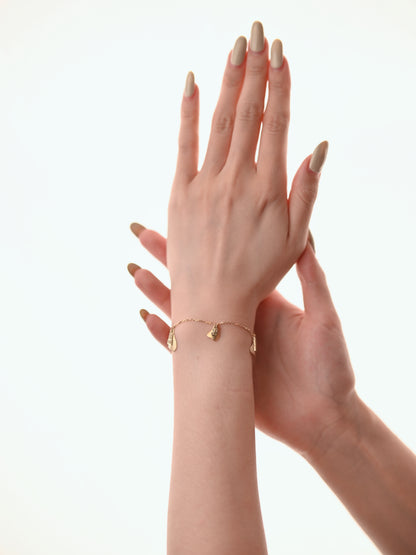 Midsummer - 18K Gold Peridot Bracelet