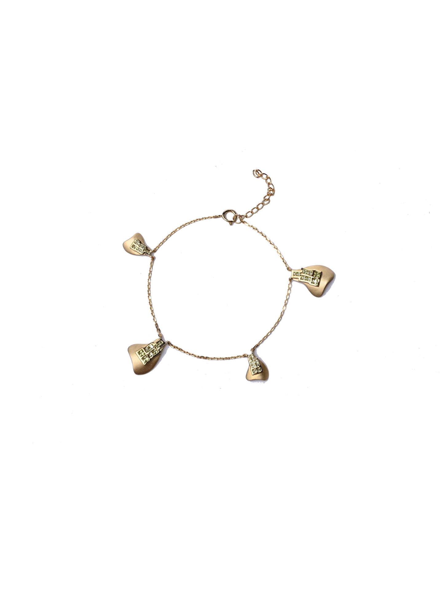 Midsummer - 18K Gold Peridot Bracelet