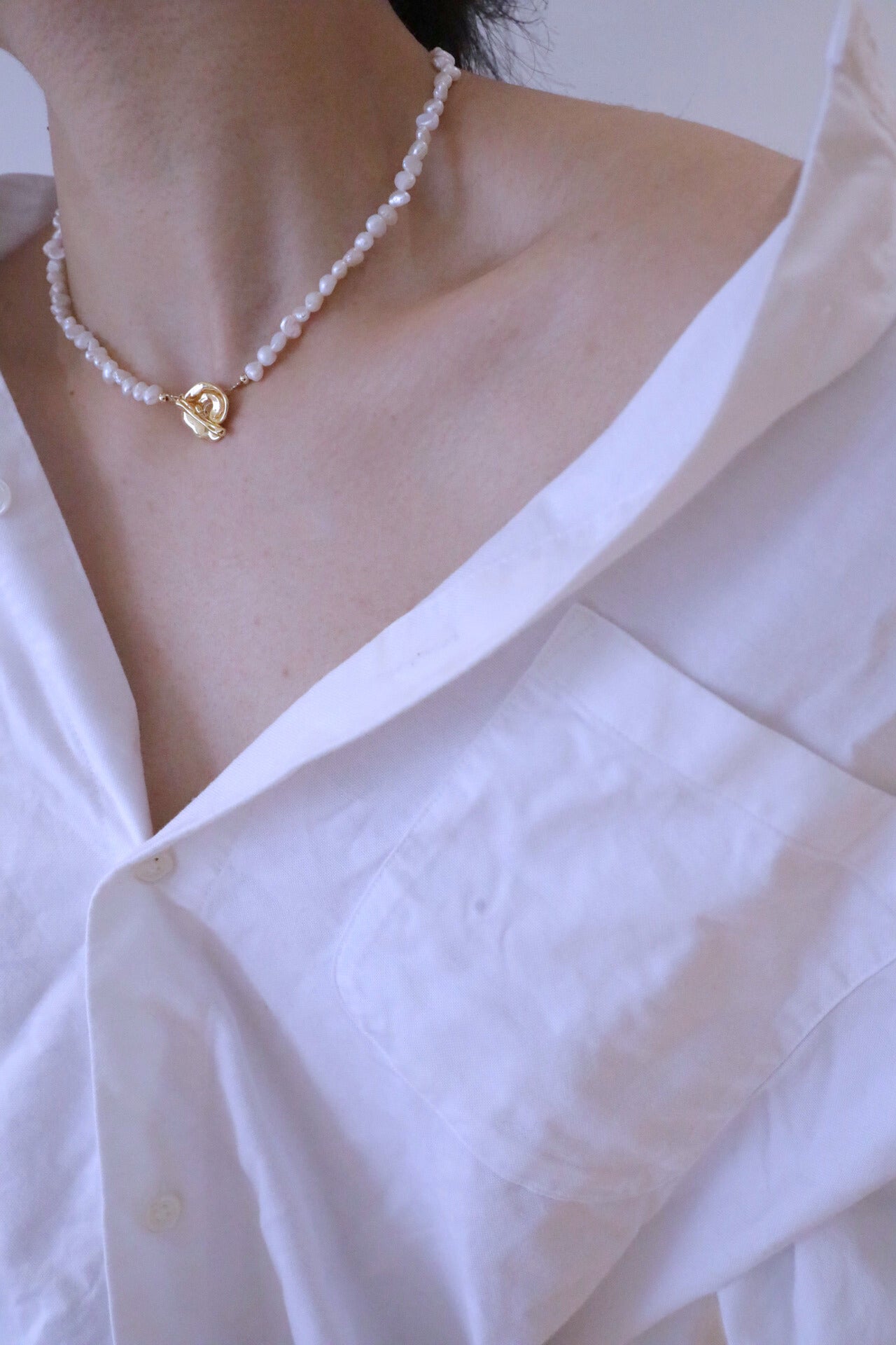 VersaBaroque Reversible Pearl Necklace