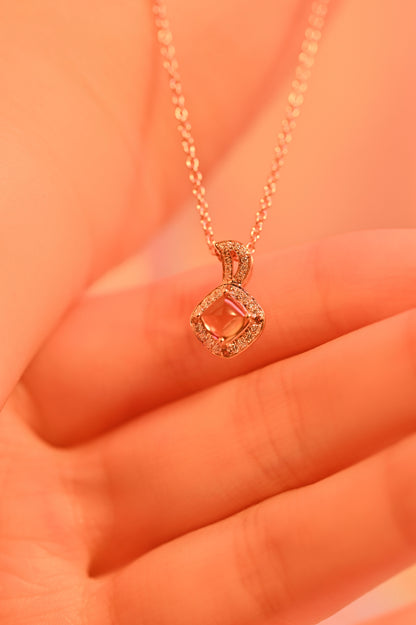 Dan｜18K Gold Tourmaline Necklace
